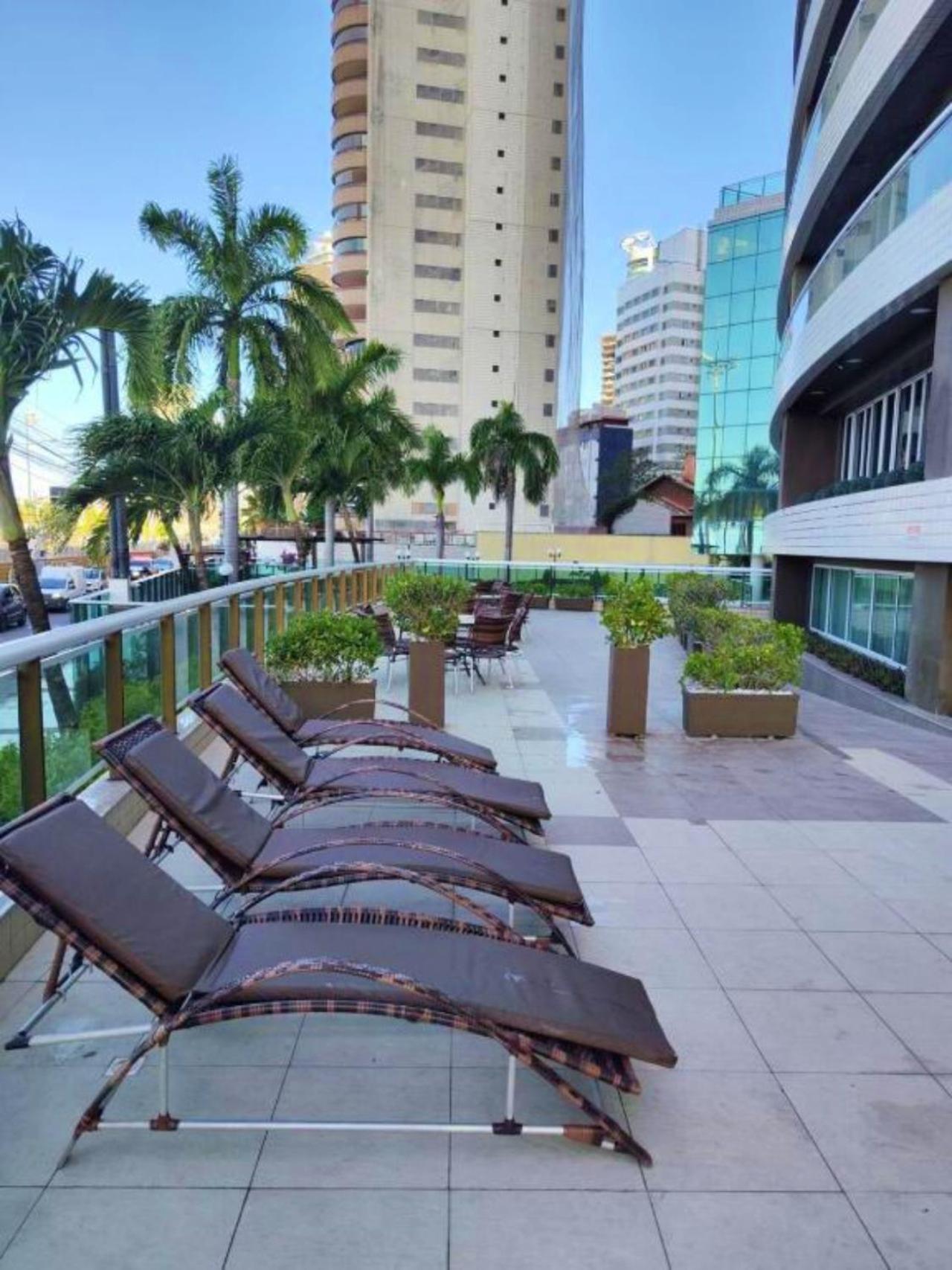 Apartamento Atlântico Com 2 Qts Beira Mar